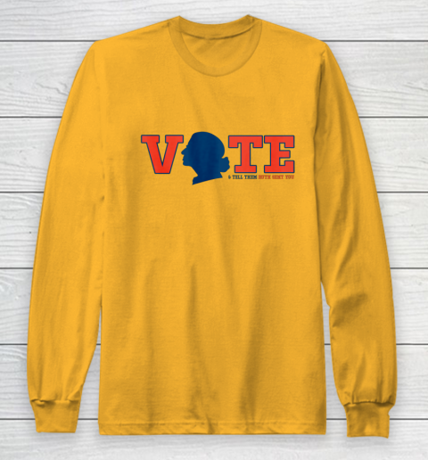 Vote Tell Them Ruth Sent You RBG Vote Shirt Notorious Long Sleeve T-Shirt 2