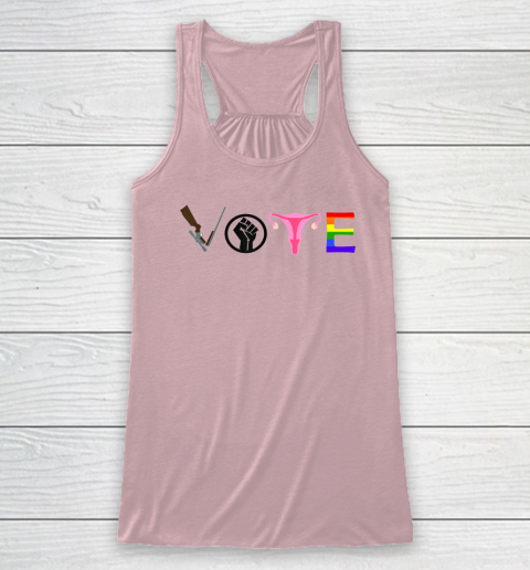 Vote Election Shirt Blm Pro Choice Gun Reform Lgbtq Racerback Tank 4