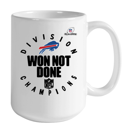 Buffalo Bills East Champions 2020 NFL Playoffs Division Won Not Done Color Changing Mug 15oz 2