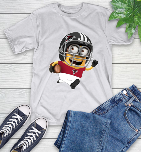 NFL Atlanta Falcons Minions Disney Football Sports T-Shirt 12