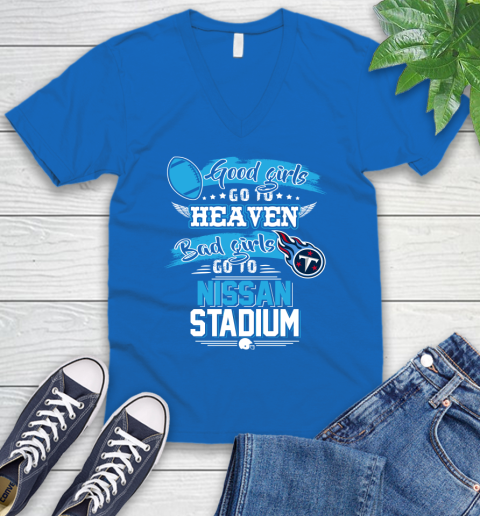 Tennessee Titans NFL Bad Girls Go To Nissan Stadium Shirt V-Neck T-Shirt 5