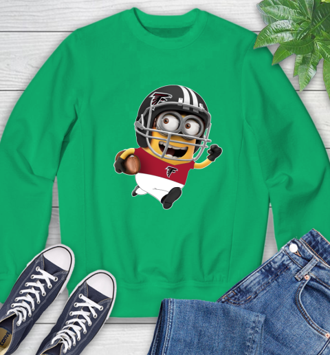NFL Atlanta Falcons Minions Disney Football Sports Sweatshirt 6