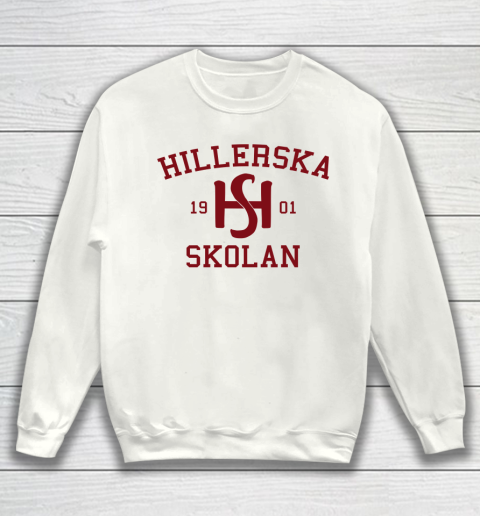 Hillerska Grey  Young Royals Hillerska School Sweatshirt