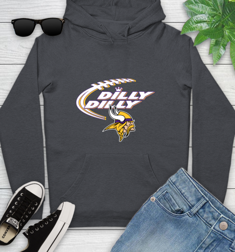 NFL Minnesota Vikings Dilly Dilly Football Sports Youth Hoodie 8