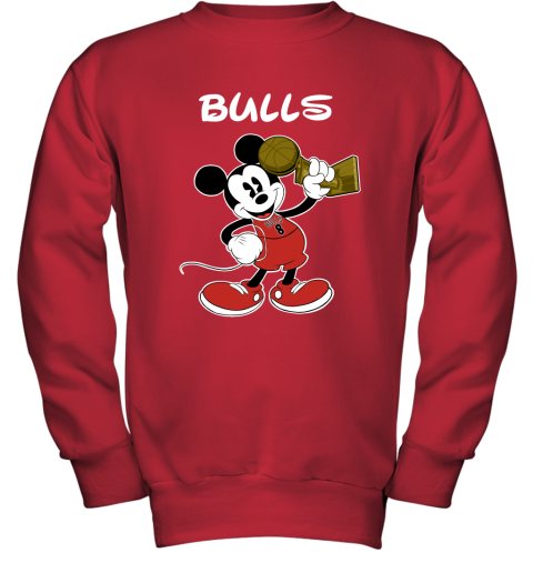 Mickey Chicago Bulls Youth Sweatshirt
