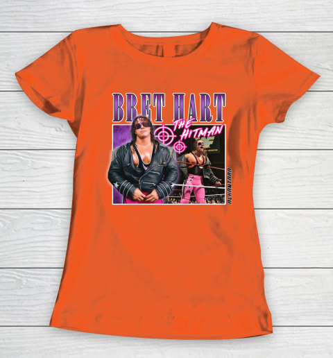 Bret Hart The Hitman Women's T-Shirt 3