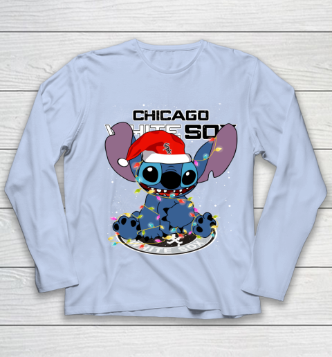 Chicago White Sox MLB noel stitch Baseball Christmas Youth Long Sleeve 5