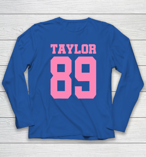 Pink Numbers Taylor 89 Long Sleeve T-Shirt 5