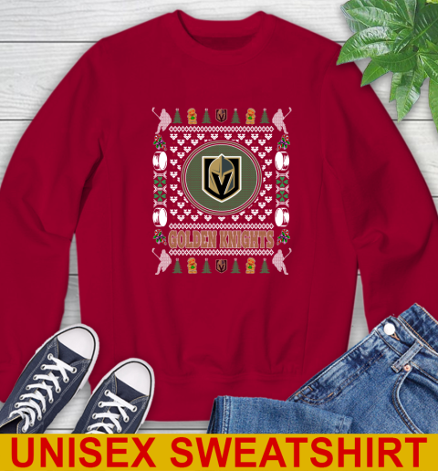 Vegas Golden Knights Merry Christmas NHL Hockey Loyal Fan Sweatshirt 9