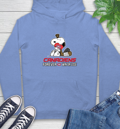 NHL The Peanuts Movie Snoopy Forever Win Or Lose Hockey Montreal Canadiens 23