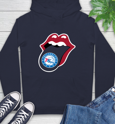 Philadelphia 76ers NBA Basketball Lips I Root For My Team Adoring Fan 16