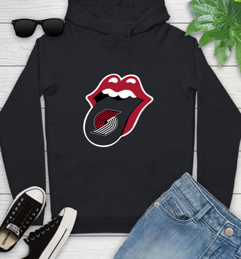 Portland Trail Blazers NBA Basketball Lips I Root For My Team Adoring Fan 138