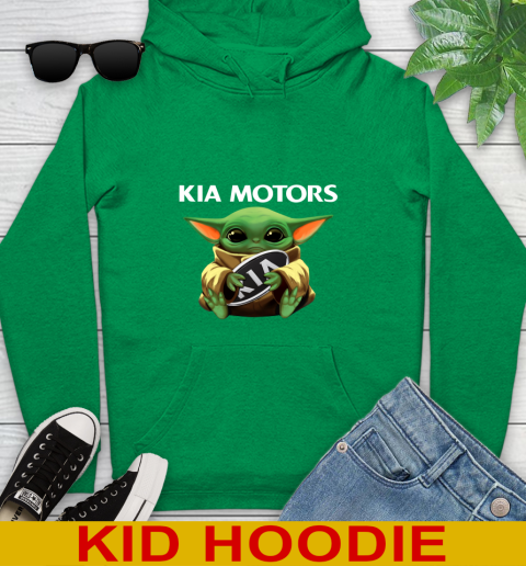Star Wars Baby Yoda Hugs Kia Motors Car Shirt 135
