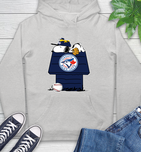 MLB Toronto Blue Jays Snoopy Woodstock The Peanuts Movie Baseball T Shirt Hoodie