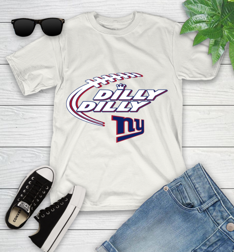NFL New York Giants Dilly Dilly Football Sports Youth T-Shirt