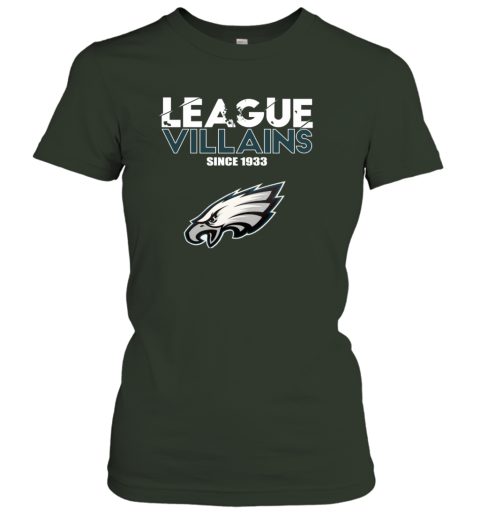 League Villains Since 1933 Philadelphia Eagles Youth Long Sleeve