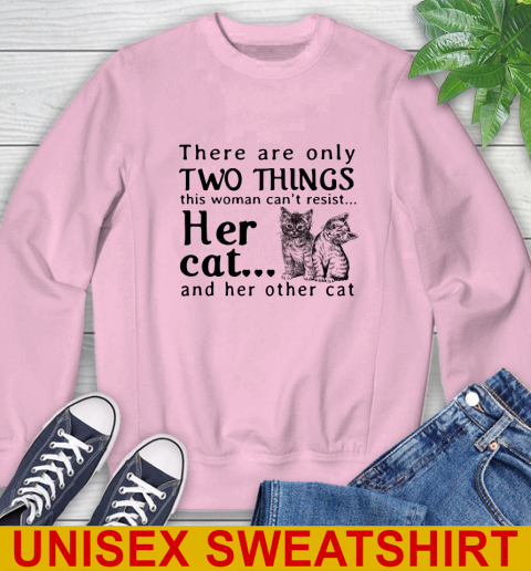 There are only two things this women can't resit her cat.. and cat 155