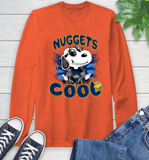 NBA Basketball Denver Nuggets Cool Snoopy Shirt Long Sleeve T-Shirt 4
