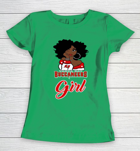 Tampa Bay Buccaneers Girl NFL Women's T-Shirt 7