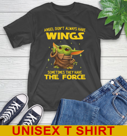Baby Yoda Angel Don't Always Have Wings They Have The Force Shirt