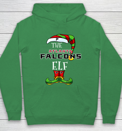 Atlanta Falcons Christmas ELF Funny NFL Hoodie 5