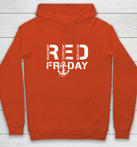 On Fridays We Wear Red Friday Military Navy Soldiers Youth Hoodie 3