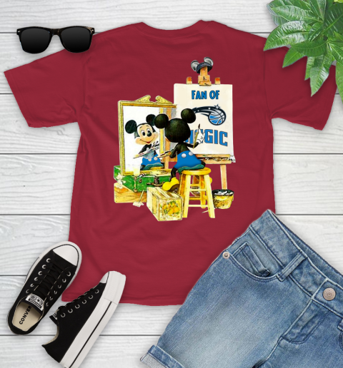 NBA Basketball Orlando Magic Mickey Drawing Shirt 105
