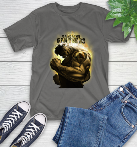 Carolina Panthers NFL Football Hulk Marvel Avengers Sports T-Shirt 10