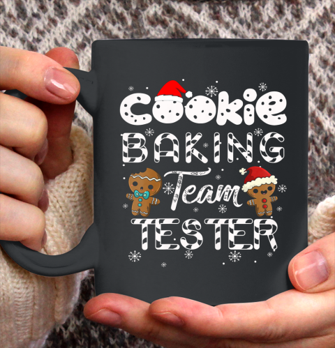 Cookie Baking Team Tester Gingerbread Christmas Ceramic Mug 11oz