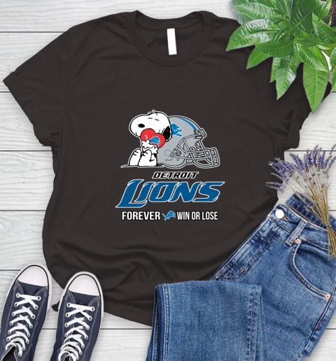 NFL The Peanuts Movie Snoopy Forever Win Or Lose Football Detroit Lions 98