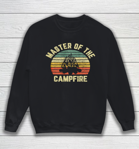 Master of the Campfire Camping Shirt Vintage Camper Sweatshirt