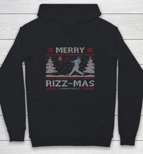 Anthony Rizzo Tshirt Merry Rizz Mas Christmas Ugly Youth Hoodie