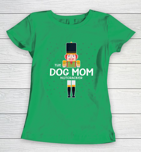 Dog Mom Nutcracker Family Matching Funny Gift Pajama Women's T-Shirt 5