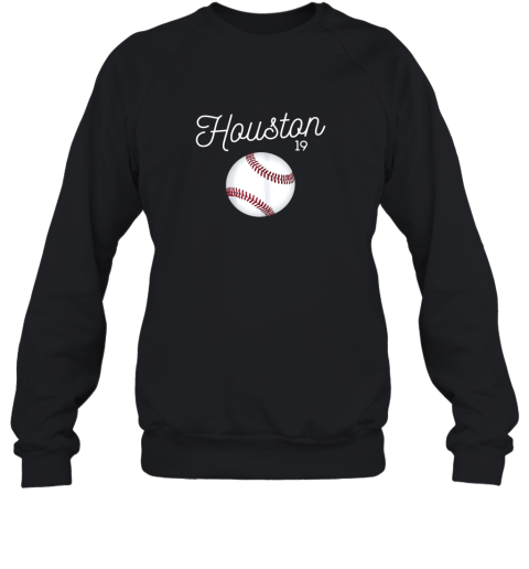 Houston Baseball Shirt Astro Number 19 and Giant Ball Sweatshirt