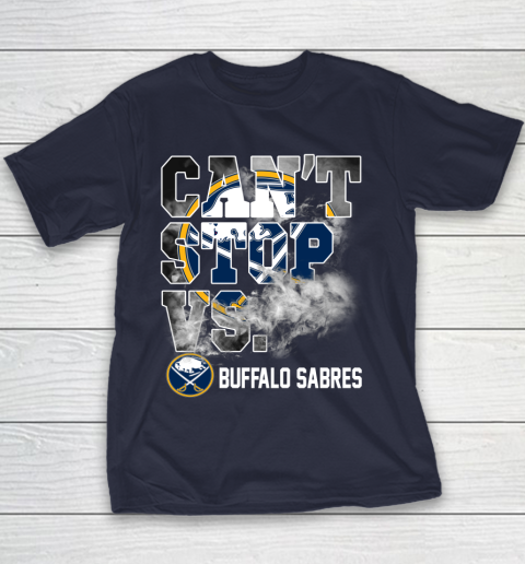 NHL Buffalo Sabres Hockey Can't Stop Vs Youth T-Shirt 2