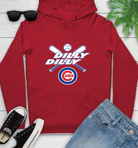 MLB Chicago Cubs Dilly Dilly Baseball Sports Youth Hoodie 11