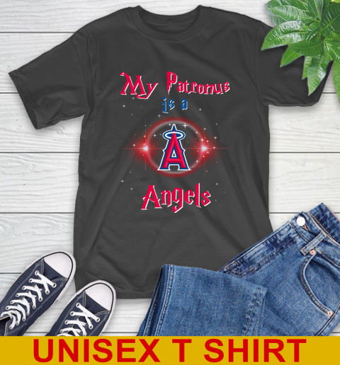 MLB Baseball Harry Potter My Patronus Is A Los Angeles Angels T-Shirt