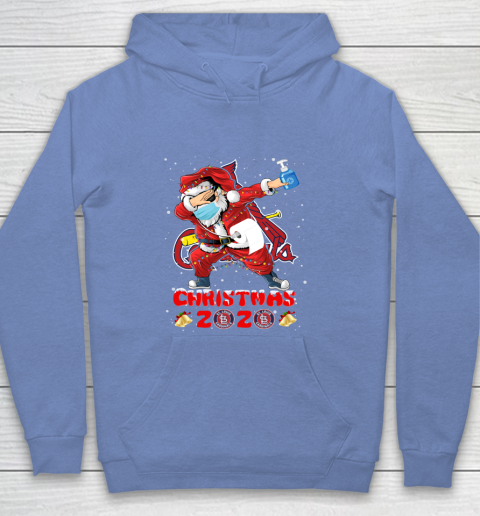 St.Louis Cardinals Funny Santa Claus Dabbing Christmas 2020 MLB Youth Hoodie 8