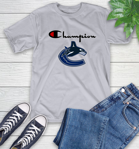 NHL Hockey Vancouver Canucks Champion Shirt T-Shirt 4