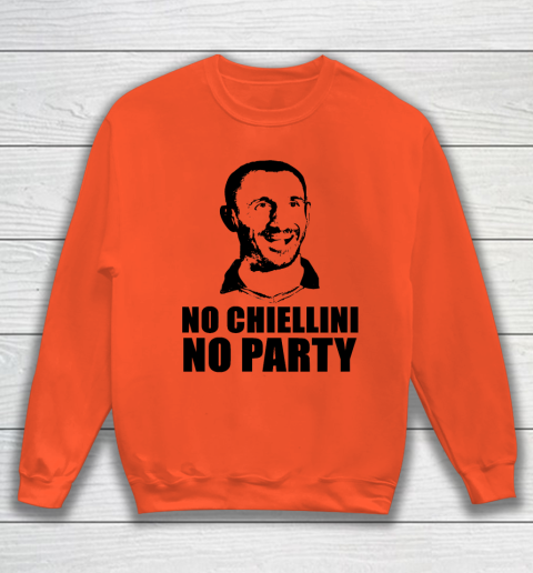 No Chiellini, No Party Italia Champion Euro Player Sweatshirt 2