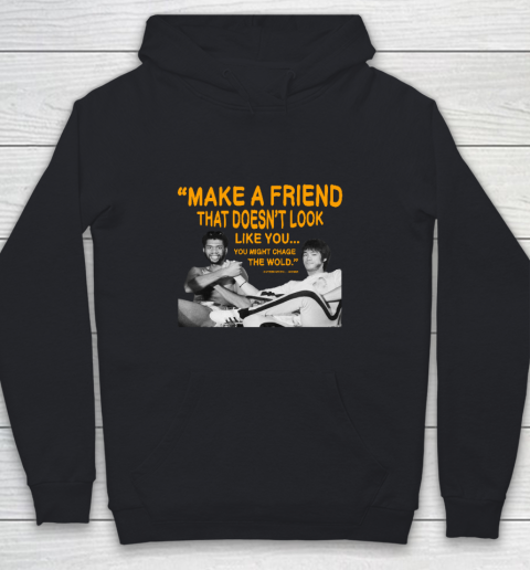 Kareem Abdul Jabbar Shirt Make A Friend Youth Hoodie