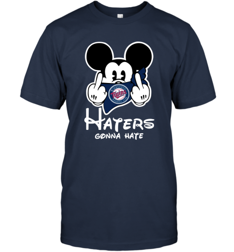 Minnesota Twins MLB Baseball Mickey Rock Hand Disney Youth T-Shirt