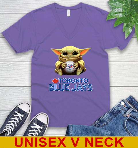 MLB Baseball Toronto Blue Jays Star Wars Baby Yoda Shirt 57