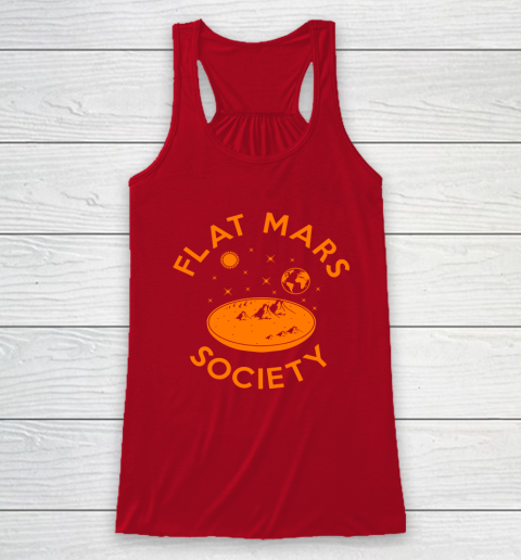 Flat Mars Society Shirt Racerback Tank 4