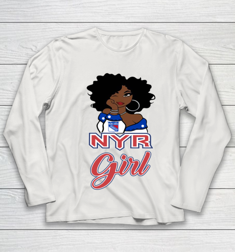 New York Rangers Girl NHL Youth Long Sleeve 11