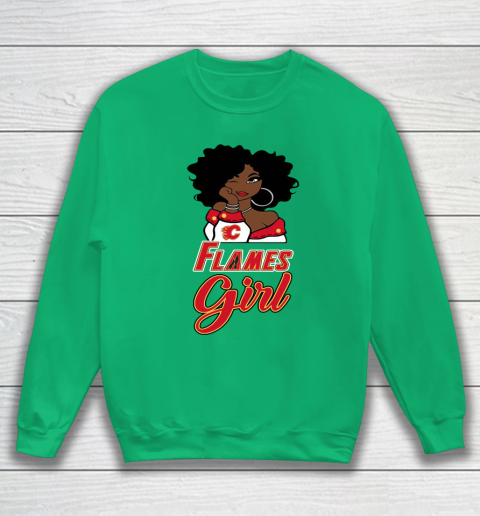 Calgary Flames Girl NHL Sweatshirt 6