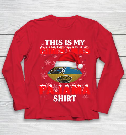 Jacksonville Jaguars This Is My Christmas Pajama Shirt NFL Youth Long Sleeve 8