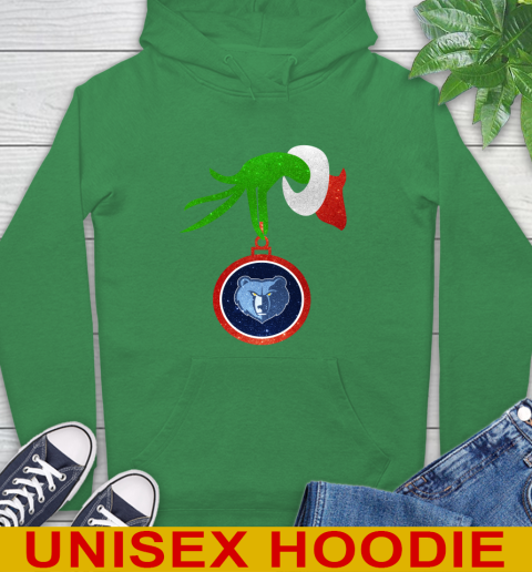 Memphis Grizzlies Grinch Merry Christmas NBA Basketball Hoodie 8