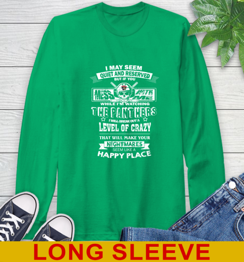 Florida Panthers NHL Hockey If You Mess With Me While I'm Watching My Team Long Sleeve T-Shirt 8