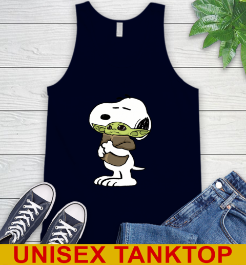 Snoopy Hugging Baby Yoda Shirt 72